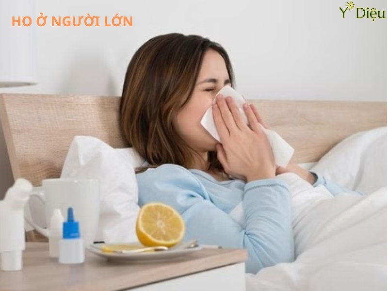 Ho do viêm họng làm gián đoạn giấc ngủ.